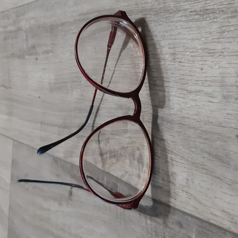 Big Thin Frame Glasses Round Frames - image 6